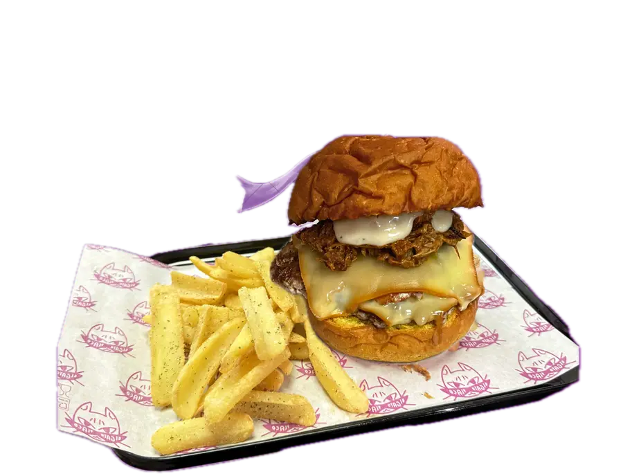 Burger del Gato Superpork BBQ